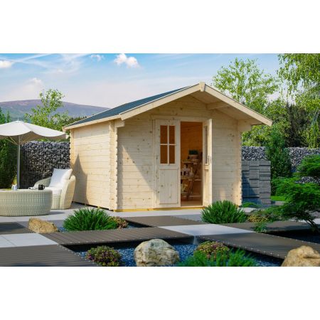 Chalet de Jardin Bois 300 x 300 cm 9 m² FARO