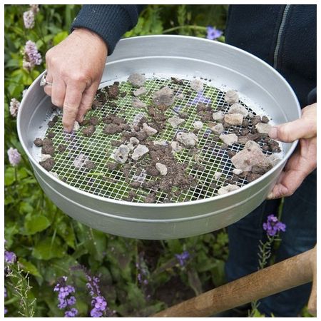 Tamis pour jardin nature Diam 37 maille 6 mm