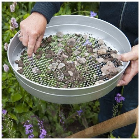 Tamis pour jardin nature Diam 37 maille 12 mm