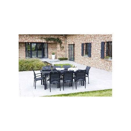 Ensembe de Jardin MODULO 8/12 NOIR