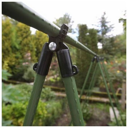 Kit portique en V de 12 tuteurs H210 cm x DIAM 16 mm