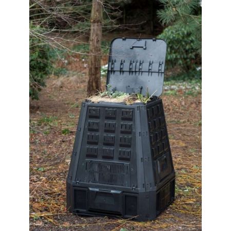Silo thermocomposteur noir pliable 600 L 