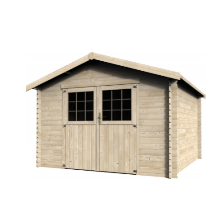 Abri de jardin en bois FLOVENE - 10.63 m² 