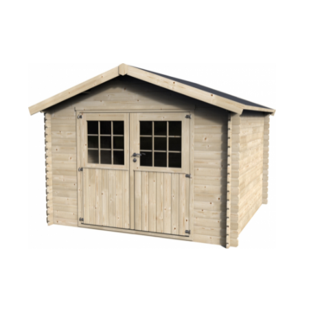 Abri de jardin en bois FLOVER - 8.88 m² 