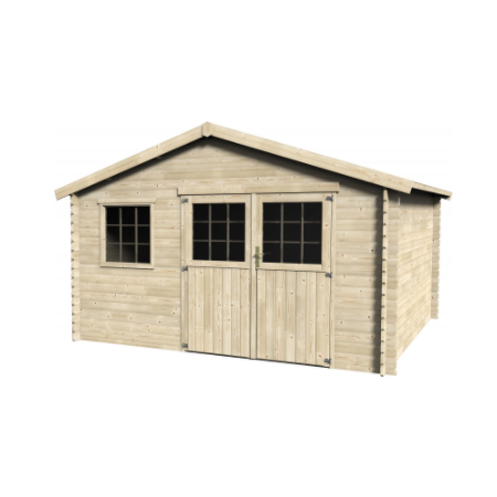 Abri de jardin en bois FREVENT - 12.97 m² 