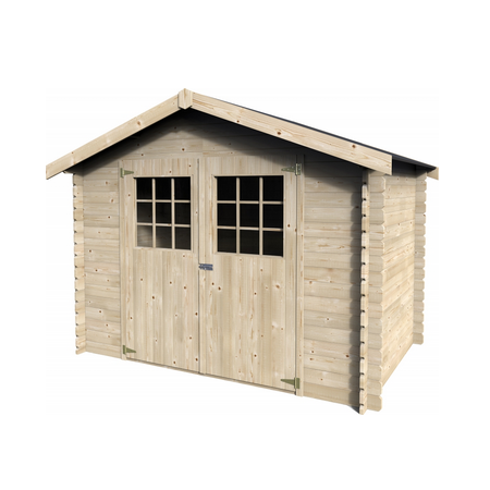 Abri de jardin en bois FLODOVA - 5.9 m²