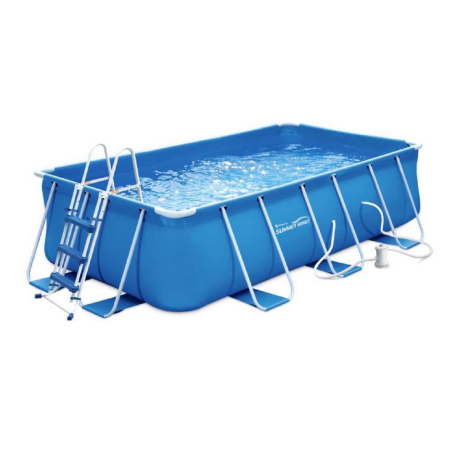 PIscine tubulaire SUMMER WAVES 400x200x100cm avec Filtration à cartouche