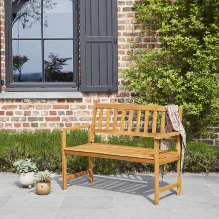 Banc de jardin SUNNA en Acacia massif 120cm