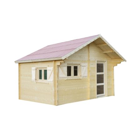Abri de Jardin COZY 24.91 m² Epaisseur 60 mm - LEKINGSTORE