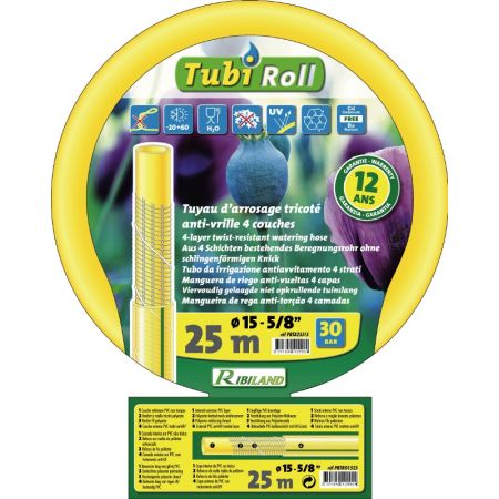 Tuyau Tricoté Antivrille 25m D.19mm