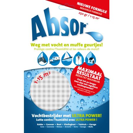 Lot de 4 Déshumidificateur Absor 250 Grammes - LEKINGSTORE