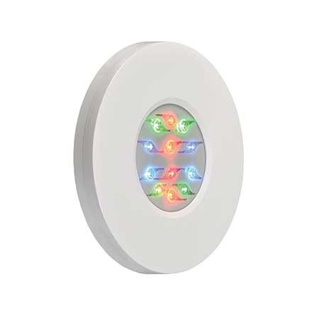 Projecteur extra plat 1''1/2 12 leds blaProjecteur extra plat 1''1/2 12 leds couleurs 850 lumens