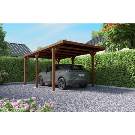 Carport Bois Autoclavé VICTOR 16.5m2
