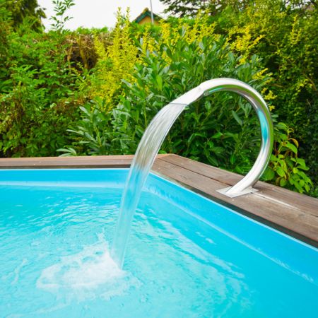 Cascade Douche MAMBA Inox pour piscine