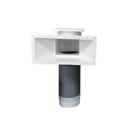 SKIMMER filtrant à cartouche pour piscine coque jusqu'à 45m3