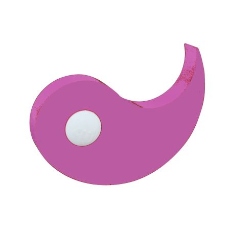 Lot de 2 Arrêts De Porte Et De Fenêtre FLUX Rose- LEKINGSTORE