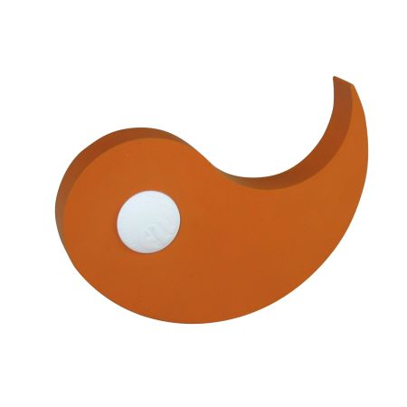 Lot de 2 Arrêts De Porte Et De Fenêtre FLUX Orange- LEKINGSTORE