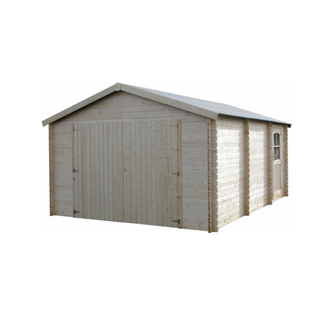 Garage en bois Garodeal - 19.99 m²