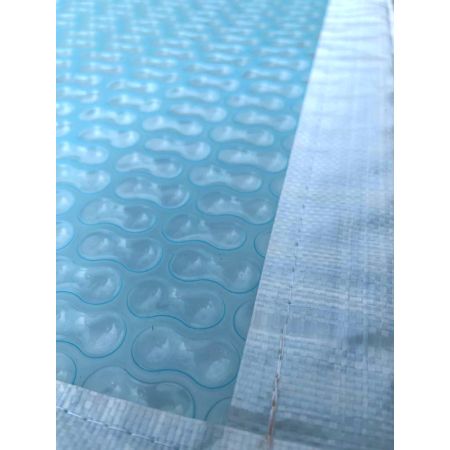 Bâche à bulle 500μ Géobulle Translucide pour piscine ronde octogonale ⌀360 cm