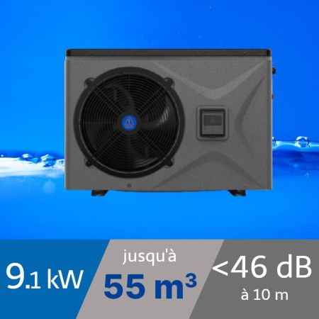 Pompe à chaleur SPARK INVERTER 9.1kW pour piscine de 45-55m3