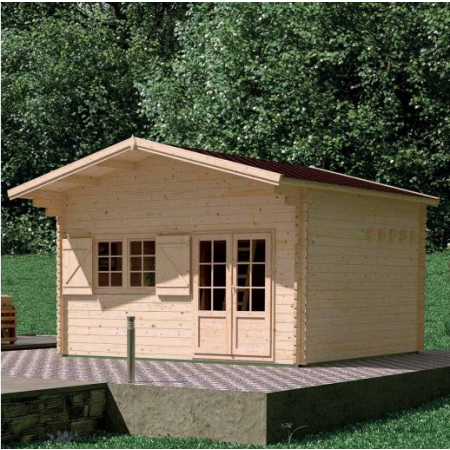 Abri de jardin en bois JASMIN 19.20 m2 