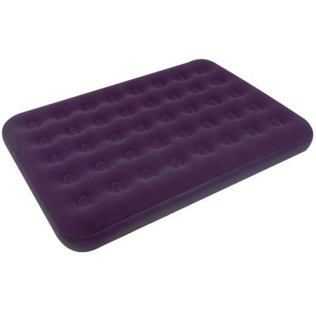 Matelas Gonflable Floque Double 191x137x22 cm LEKINGSTORE