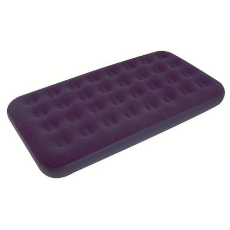 Matelas Gonflable Floque Twin 191x99x22 cm LEKINGSTORE