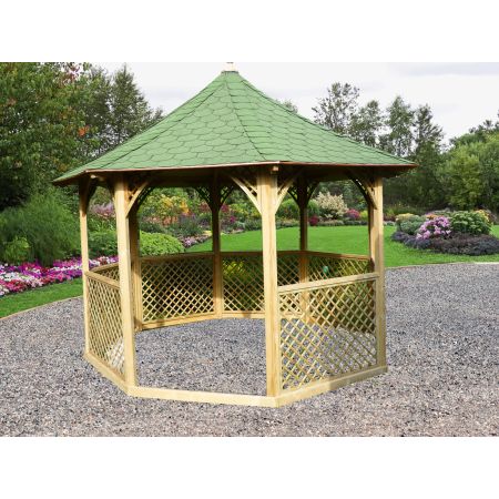 Pavillon de Jardin Octogonal de Luxe CHOPIN 9.60 m² 8 Faces - LEKINGSTORE