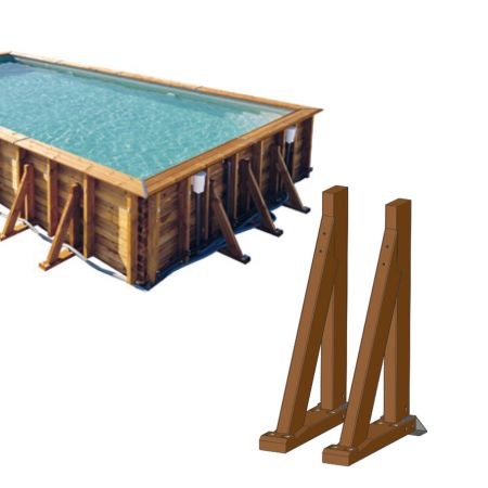 Kit 2 Jambes de Force  pour Piscine DURAPIN
