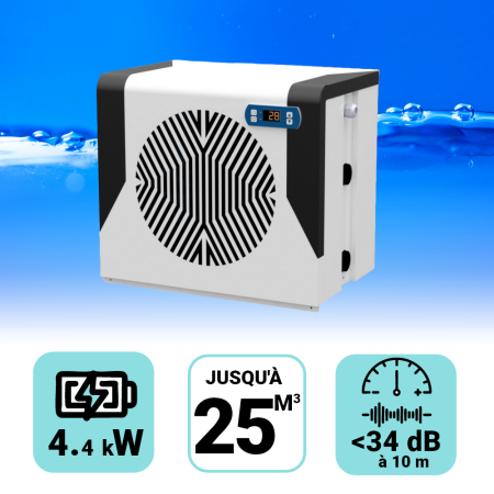 Pompe à chaleur Spark Mini 4.4 kW pour piscine de 15-25 m3