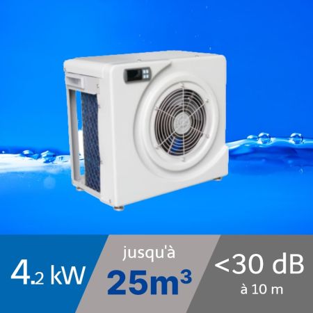 Pompe à chaleur Spark 4.2 kW pour piscine de 15-25 m3
