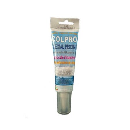 Mastic colle MS9000 blanc tube de 125 ml