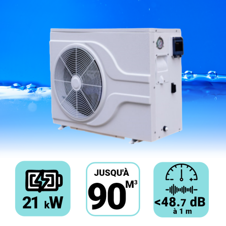 Pompe à chaleur Neo Full Inverter 21 kW pour piscine de 60-90m3