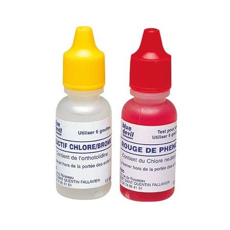 Recharge rouge phénol / orthotolidine pour kit analyse TK