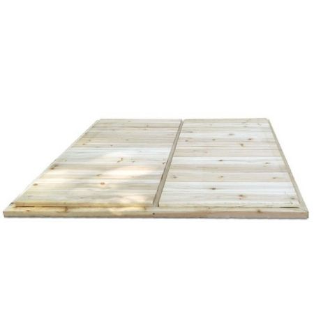 Plancher en bois pour Cabane Loft100 et Crooky100