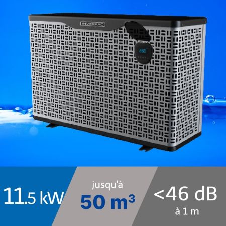 Pompe à chaleur Platinium Boost 11.5 kW pour piscine de 20-50m3