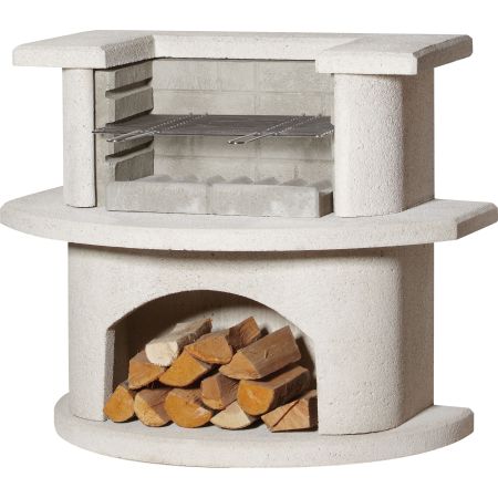 Grill Barbecue VENEDIG Blanc BUSCHBECK