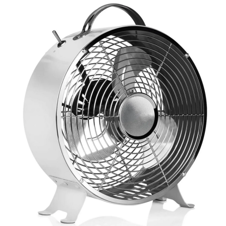 Ventilateur de table Retro Blanc 20 W