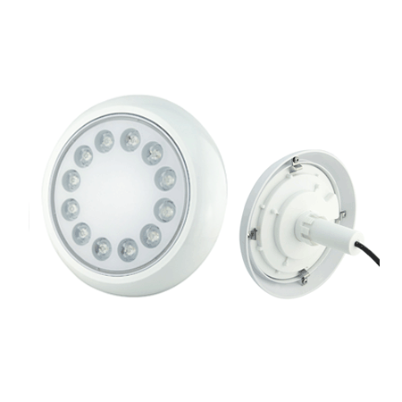 Projecteur LED Vert pour piscine Vinyle,Fibre de verre et Béton 
