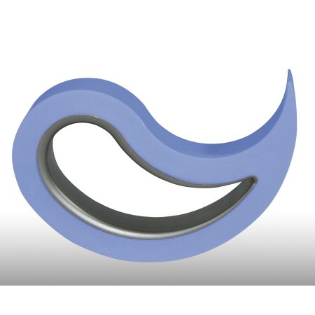 Lot de 2 Arrêts De Porte Et De Fenêtre STOPPY   Bleu- LEKINGSTORE
