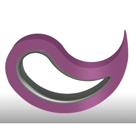 Lot de 2 Arrêts De Porte Et De Fenêtre STOPPY  Violet- LEKINGSTORE