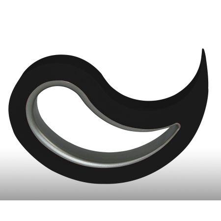 Lot de 2 Arrêts De Porte Et De Fenêtre STOPPY  Noir - LEKINGSTORE