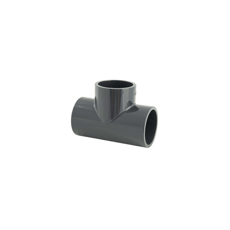 Raccord PVC Té 90° 250 mm PN 10 femelle à coller