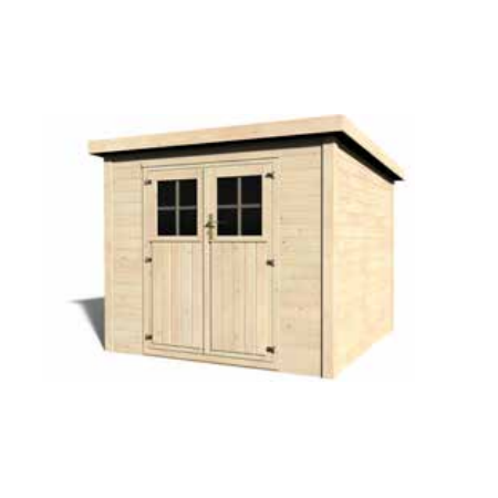 Abri de jardin en bois Talion - 5,36m²
