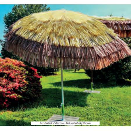Parasol rond TULUM 100/8 cm - diam 200 cm