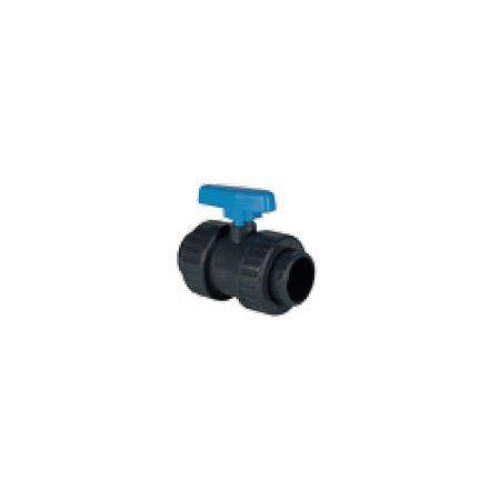 Raccord PVC Vanne à Boisseau Femelle à Coller 32MM- PN16 