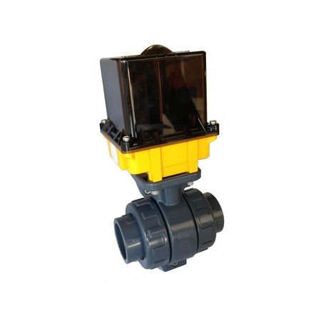 Vanne motorisée 2 voies diamètre 63 mm 230 V