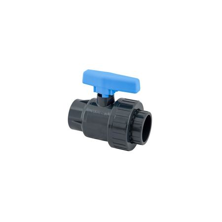 Raccord PVC Vanne à Boisseau Simple Union 32MM- PN16