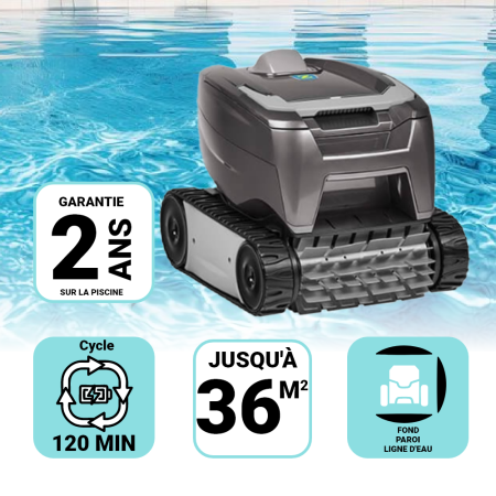 Robot Piscine Fond et Parois ZODIAC TORNAX OT3200