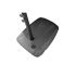 Parasol deporté Netspa avec base + LED solaire intégrées